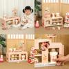 Bakery Wooden Pretend Store Toy Child Realistic Pastries Interaction Educational