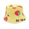 Spring And Summer Polyester Cartoon Print Bucket Hat Outdoor Travel Sun Cap For Boy And Girl 105