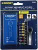 SIGNET Ultra Short Mini Ratchet 52 52mm Overall Includes 8 22091 Set, Gears, Length, Bits, Blue,
