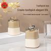 Elegant Automatic Pop-up Toothpick Holder - Cream Style for Home & Restaurant