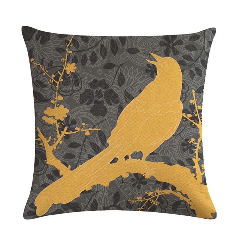 bird pillow cases