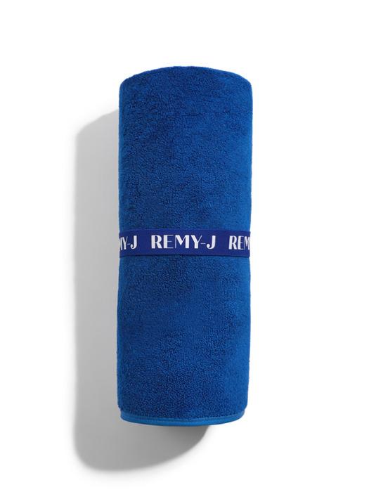 REMY-J Surf Banding Bath Towel 650g Premium Modal Tencel (1 piece) Surf (blue)
