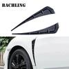 Car Side Fender Universal Side Wing Air Vent Hood Intake Fender Cover Moulding Trim Stickers Hood Intake Sticker Accessorie