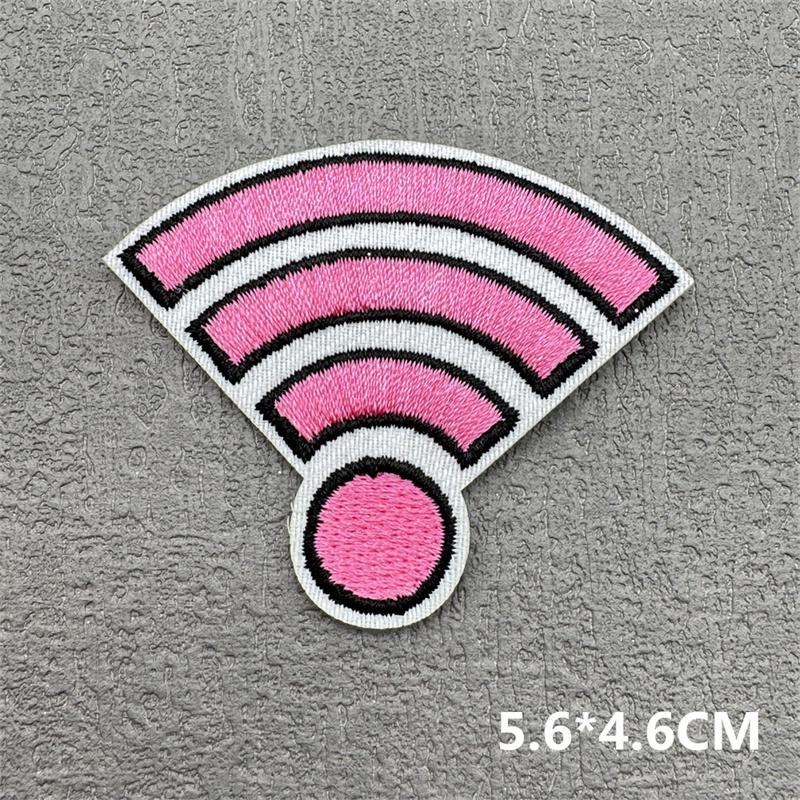 Cute Cartoon Small Embroidery Patches For Clothing Candycherry Patch Iron On Patches On Clothes Fusible Patch Stickers Badges