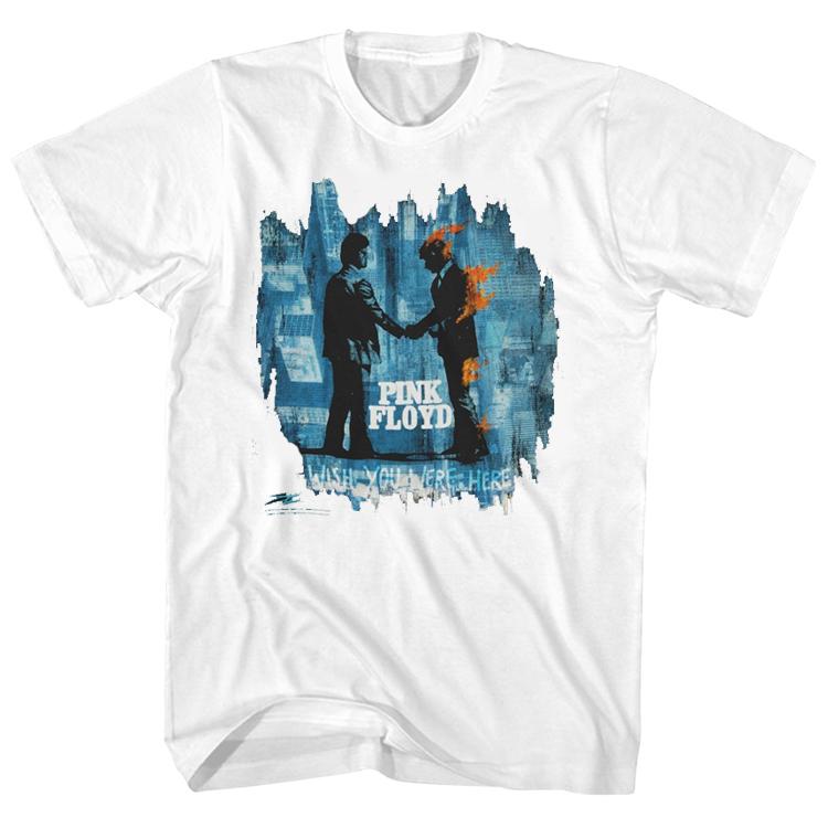 Pink Floyd British Rock Band T-shirt Vintage Men Women Oversize Cotton Clothes Harajuku Y2k Tops Unisex Casual Tee Clothing