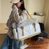 Large Capacity Travel Duffel Bag with Multiple Pockets Foldable Design Casual Weekend Carry On Bag