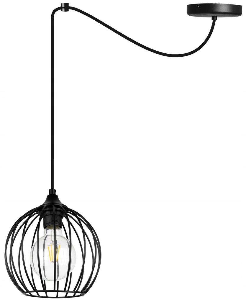 MODERN SPIDER HANGING LAMP, WIRE CEILING