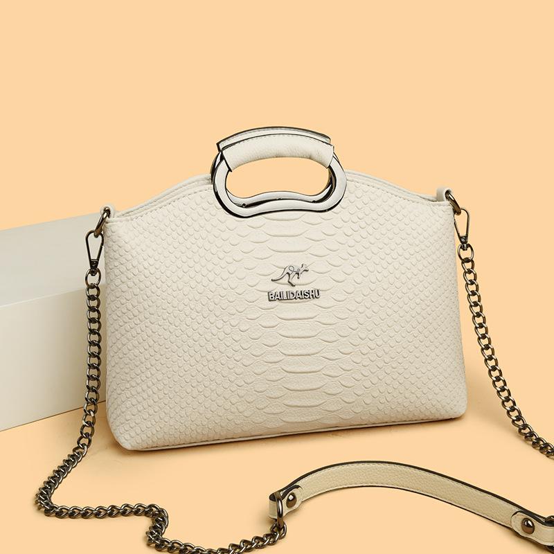 Bucket Bag Middle-aged Bag Women's Single-shoulder Crossbody Bag Large-capacity Handbag