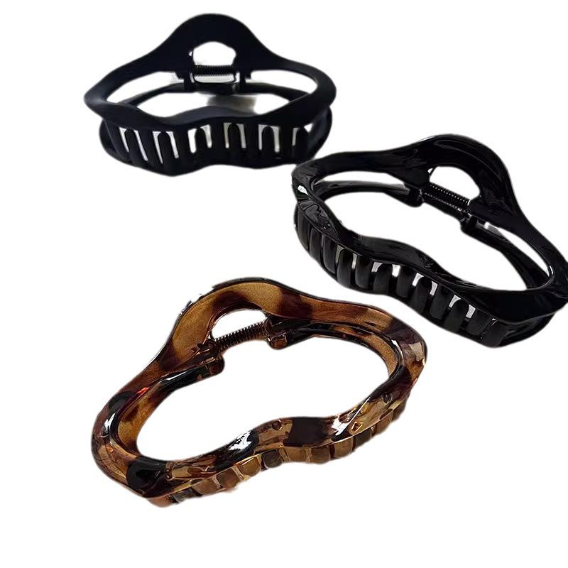 Sun Zhenni Large Acrylic Claw Clip - High-End Hair Accessory for Women