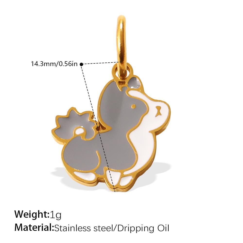 Adorable Animal Charm Series: Cat, Dog & Squirrel Pendants for DIY Bracelets