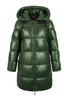 Wittchen Women's Oversized Quilted Coat Green Nylon