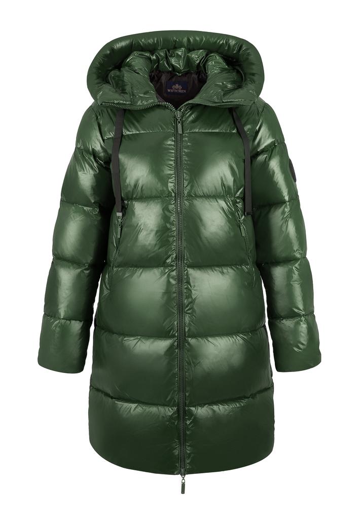 Wittchen Women's Oversized Quilted Coat Green Nylon