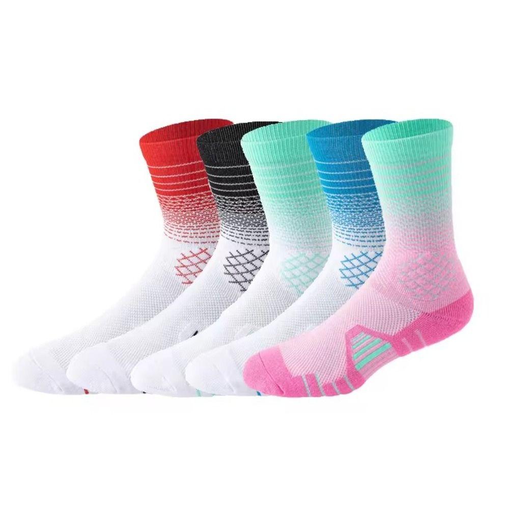 Fast-drying Sport Socks Anti-slip Cycling Riding Socks Rugby Basketball Football Socks  Outdoor