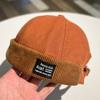 Corduroy Beanies Bonnet Retro Brimless Hat Fashion Sailor Cap  Outdoor