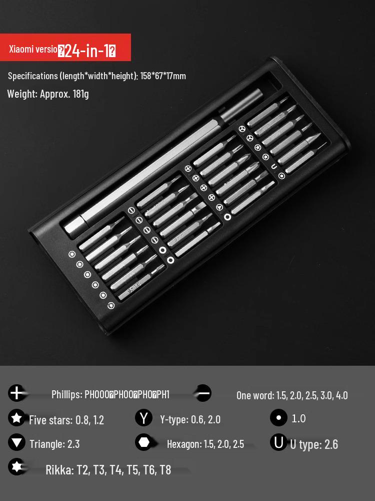 Precision Screwdriver Set for Phone & Laptop Repair – Professional Dust Removal & Multifunctional Tool
