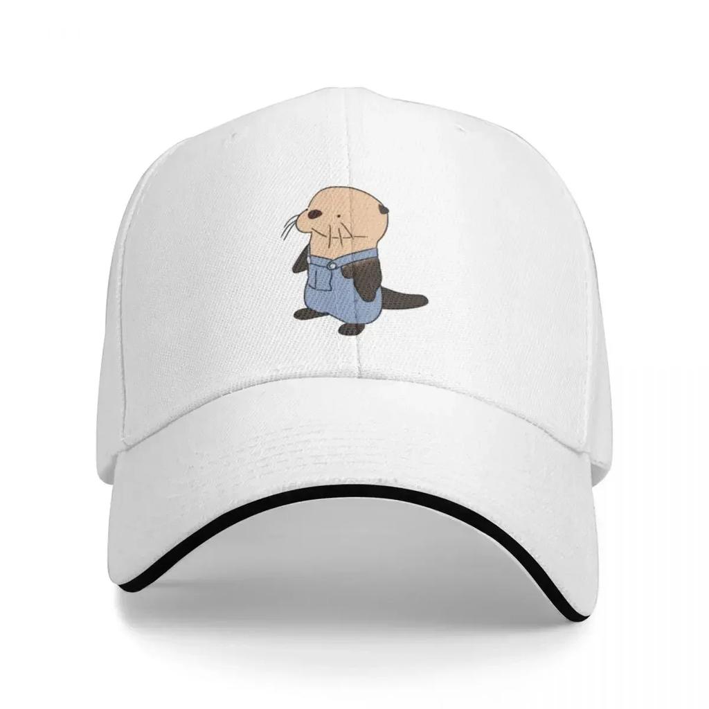 New Kevin The Otter Cap Fashion Casual Baseball Caps Adjustable Hat Hip Hop Summer Unisex Baseball Hats Customizable Polychromat