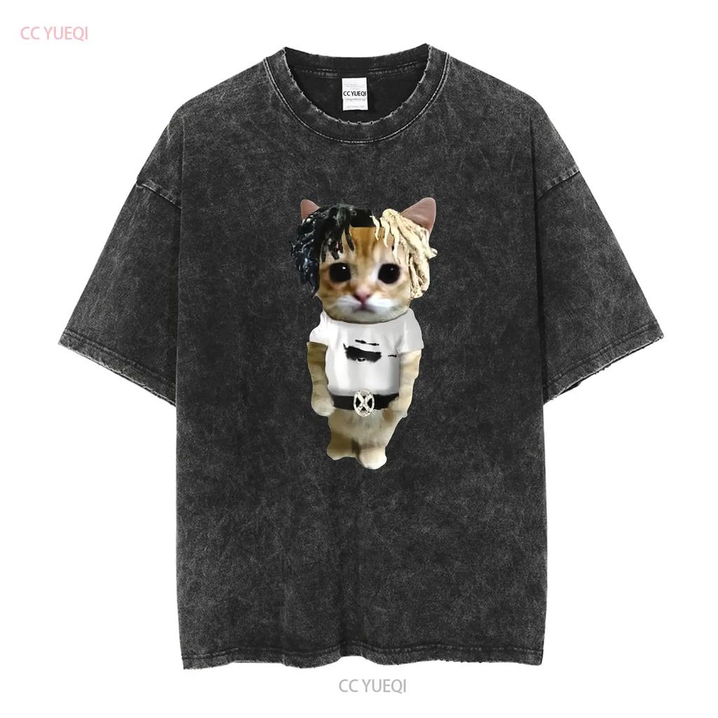 Ken Carson Cat T Shirt Funny For Fans S 5Xl vintage Washed Soft Versatile Breathable homme Unisex fashion Stylish