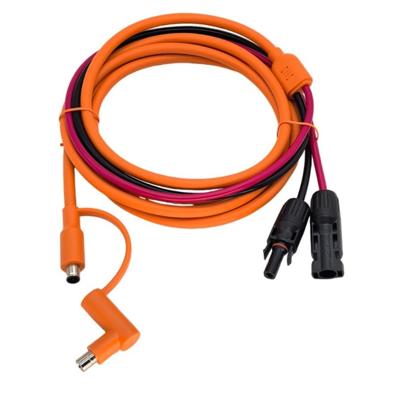 

Durability Solar Cable Connector to DC7909+8020 Power Cable for Outdoor Camping Travel Solar Connector to DC7909/8020 Male Plugs 1