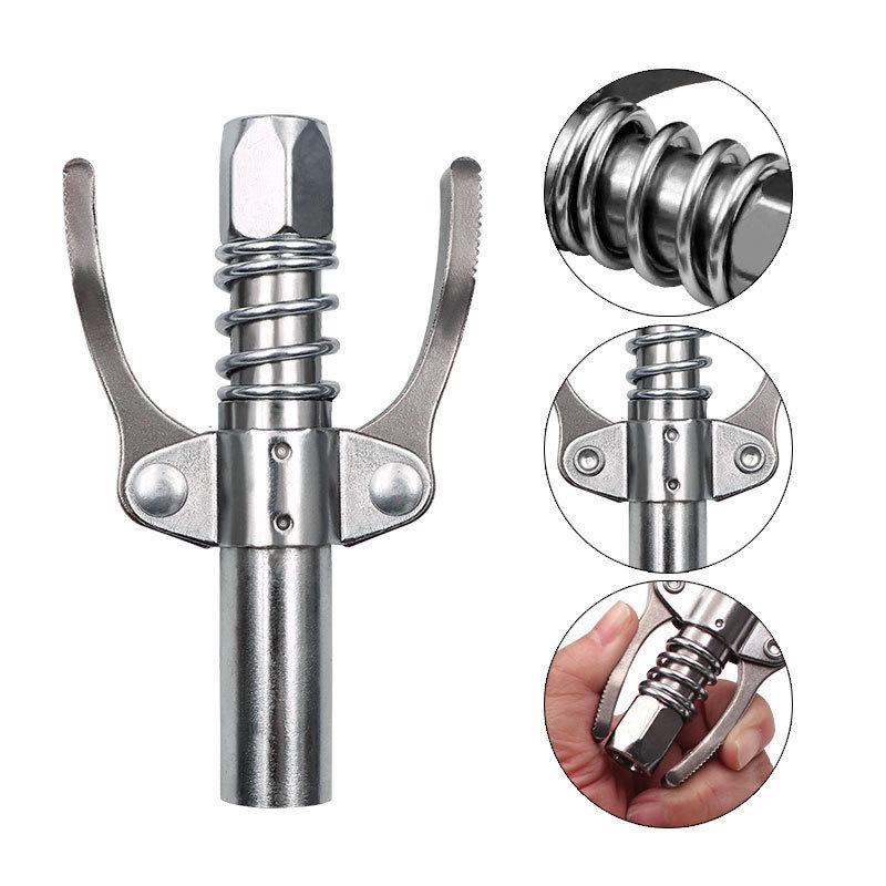 High-Pressure Explosion-Proof Grease Gun Nozzle and Connector with Hose and Grease Nipple Oil Injection Accessories