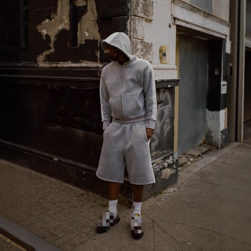 Europäischer und amerikanischer trendiger Sportstil bedruckter Hoodie