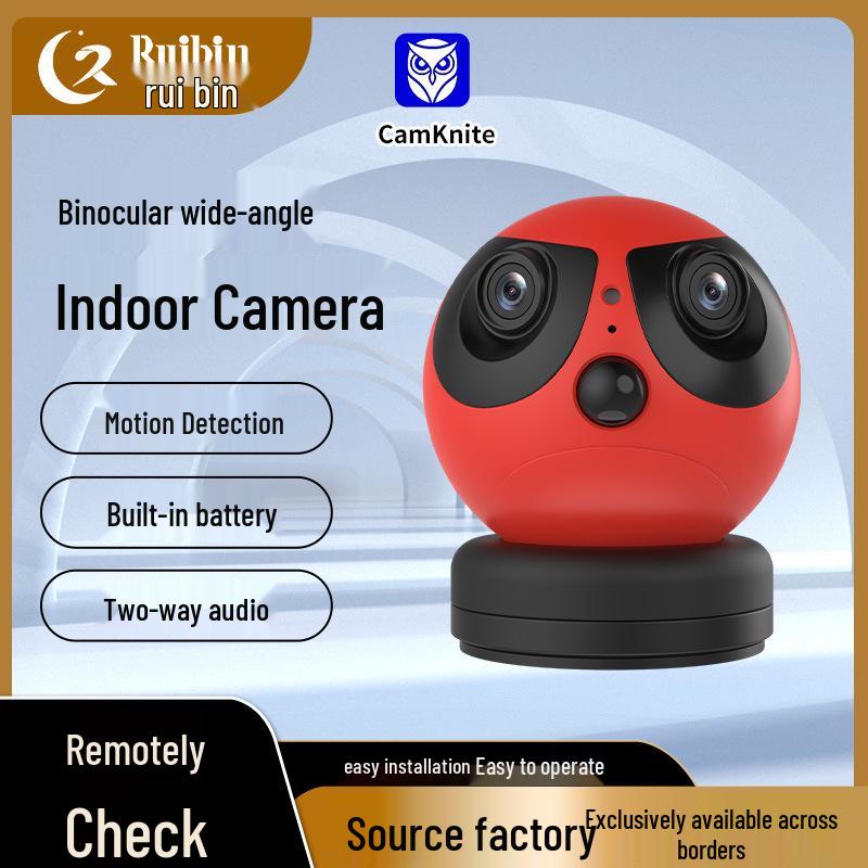 

4-мегапіксельний дитячий монітор з двома об єктивами, нічним баченням та розумним голосовим домофоном M8-WiFi