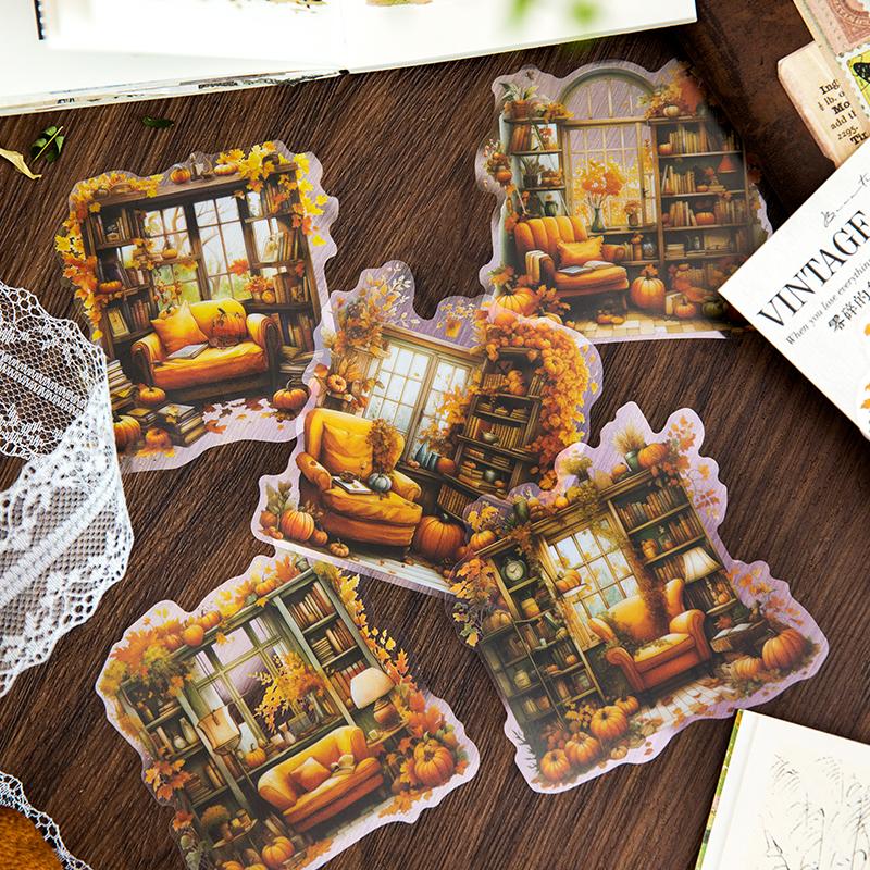 10 szt. Vintage PET papier kolażowy Dekoracyjny papier materiałowy do scrapbookingu Kreatywność DIY materiały do junk journalu