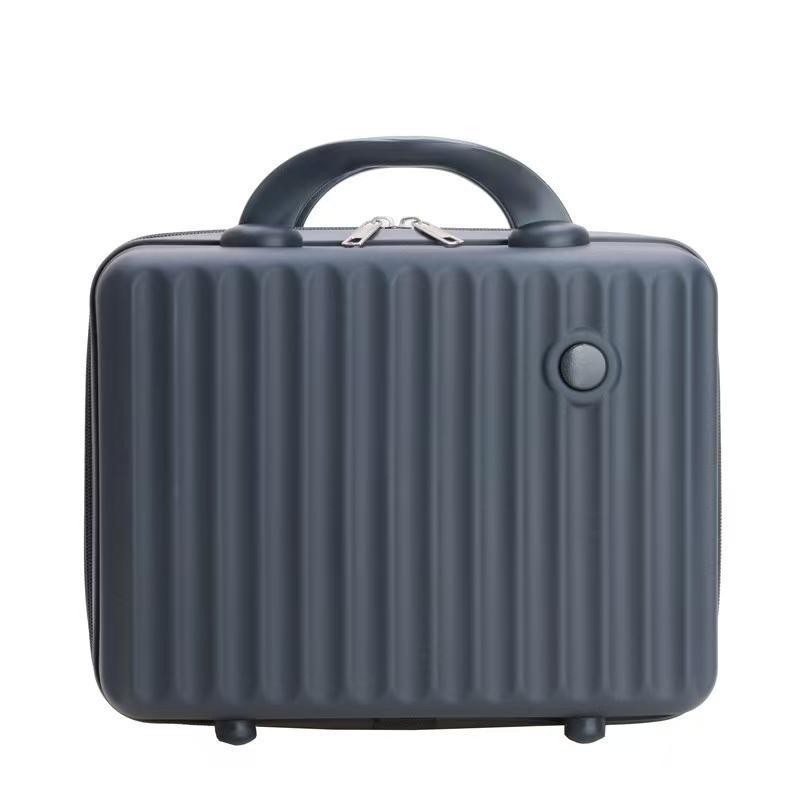 14 Inch Handheld Luggage Cosmetic Case Lightweight Zipper Companion Mini Small Storage Cosmetic Case