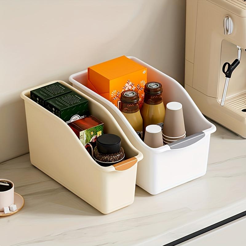 High Quality3pcs Plastic Multi-Functional Storage Box Set, Curved Design Suitable for Home Organization, Perfect for Cleaning Products and Household