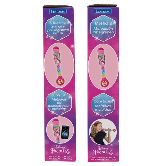 Disney Princess Microphone with Light-Up Tube and Speaker