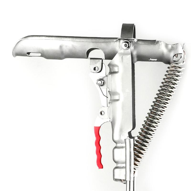 Stainless Steel Fishing Rod Ground Holder Base High Sensitivity Spring Load Fishing Rod Holder Fishing Bracket