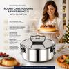 Mit Deckel Kuchen Backen Flan Form Topf Edelstahl Pudding Kuchen Form Langlebig Flan Pfanne Form Küche