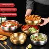 Korean Style Double-Layer Stainless Steel Noodle Bowl