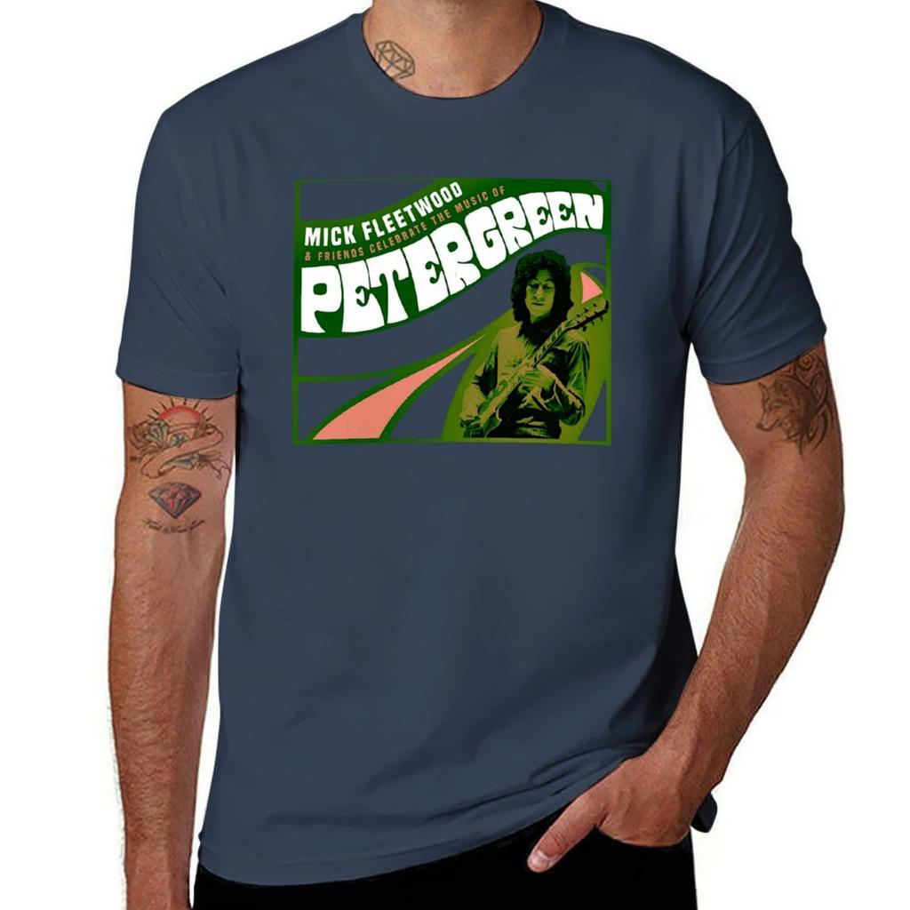 Peter Green T-Shirt T Shirt for Man 100 Percent Cotton Anime T Shirts Oversize T Shirt Man Luxury T-Shirt