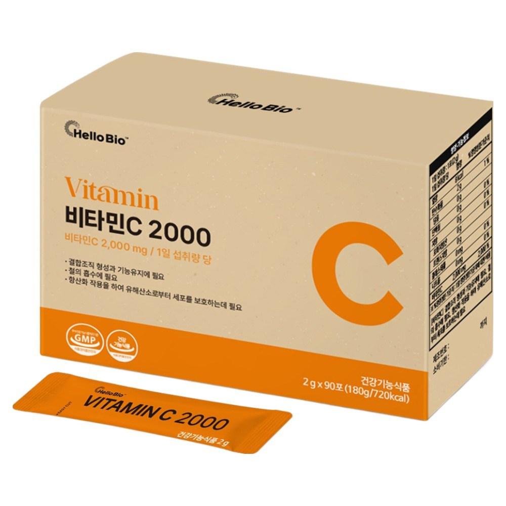 HelloBio Vitamin C 2000 90p 180g 1 pcs