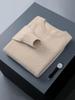 Men's Cashmere Knit Pullover: Round Neck, Long Sleeve, Business Casual, 100% Pure Cashmere Sweater. Autumn/Winter Collection.