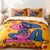 Poppy Playtime Custom Name 3pc set Perfect for bedroom use Comfortable bedding set includes a duvet cover and two pillowcases Ideal birthday or Christ
