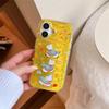 Chinese Ingot Three Little Horses iPhone 17/16 Pro Max/15/14 Trendy Phone Case
