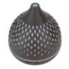 Water Drop Hollow Humidifier Aroma Diffuser Wood Grain Remote Control Air Humidifier with Colorful Night Light for Home