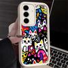 Phone Case for Samsung Galaxy A17 A16 A15 A14 A13 Cartoon Cute Cats Theme A56 A36 A26 A55 A35 A25 A54 A34 A24 A53 A33 A23 A07 A0