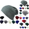 Stylish And Cozy Unisex Winter Beanie Hat With Rib-knit Construction