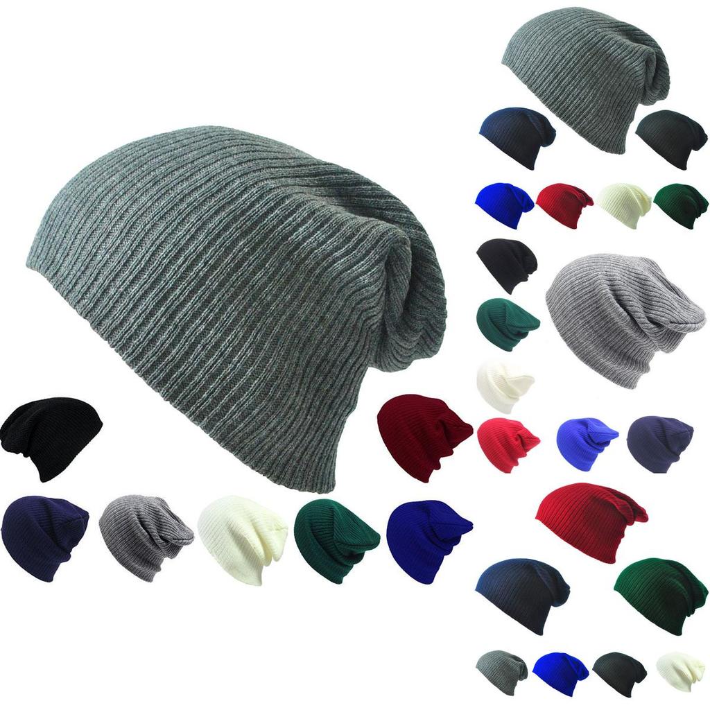 Stylish And Cozy Unisex Winter Beanie Hat With Rib-knit Construction
