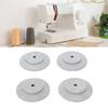 4Pcs Sewing Machine Rubber Cushion Fit for   Serger 14HD854 S0100 HD0450S HD0400S SE017 14CG744 Foot Pad Replacement Accessories
