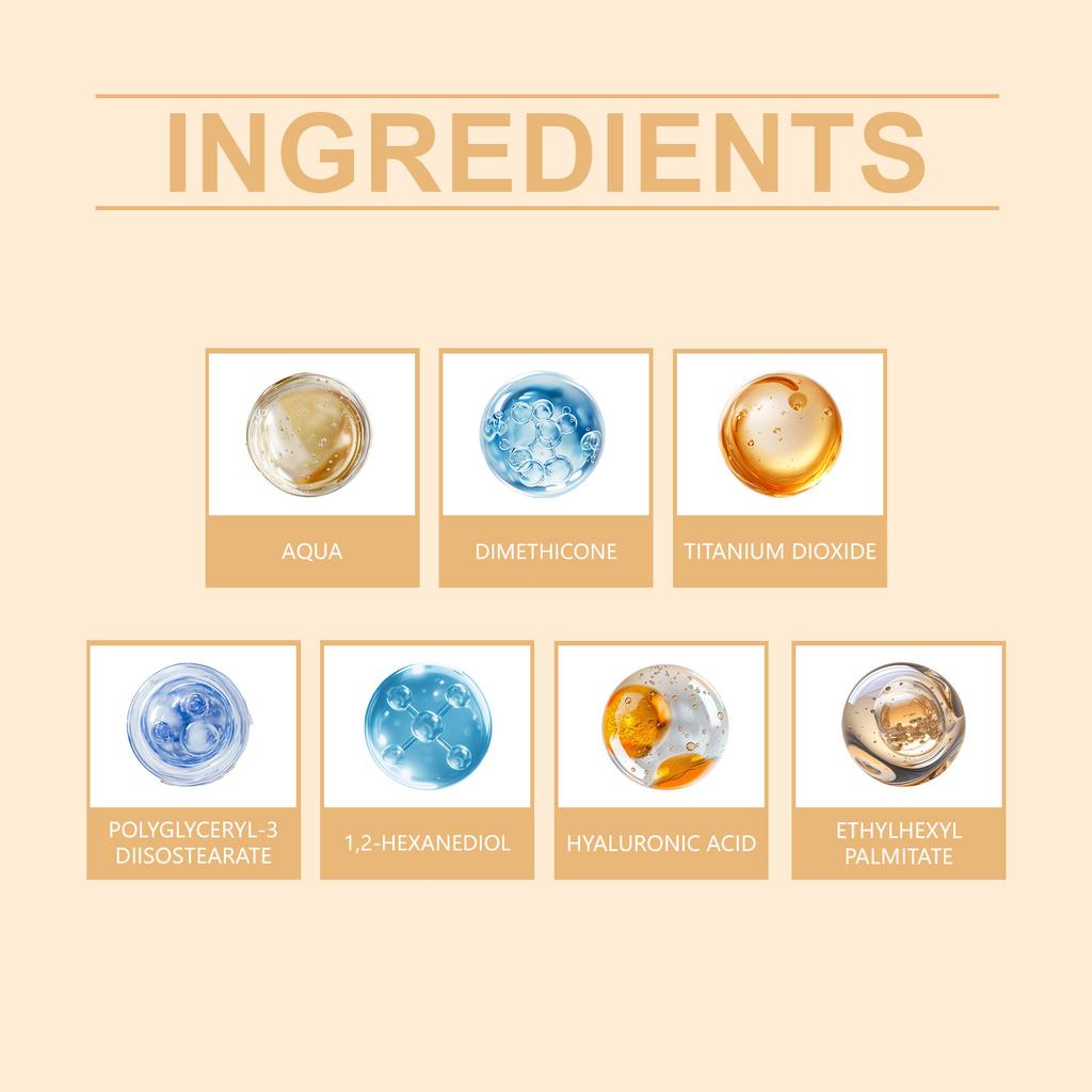 Waterproof Concealer, Full Coverage Women's Daily Makeup Hydrating Cream Weakens Pores And Leaves No Base Makeup Concealer