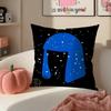 Mysterious Pop Australian Singer SSia FFurler Cushion Cover Pillowcase Short Plush Invisible zipper Room Sofa Cushion Cover