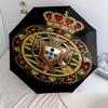 Royal Emblem Design Folding Umbrella Suitable for All Seasons 8 Paraphenoid Bones Sun Umbrella Umbrella Umbrella