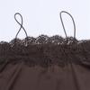 European and American Silk Satin Lace Top and Skirt - Autumn Collection