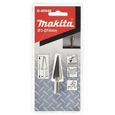 D-40048 Makita Cone Drill Straight Flute 3-14 - Multi-Colour