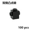 Compatible Assembles Particles Modified 1x1 with Studs On 2 Sides Opposite MOC Parts 47905 DIY Educational Bricks for Children