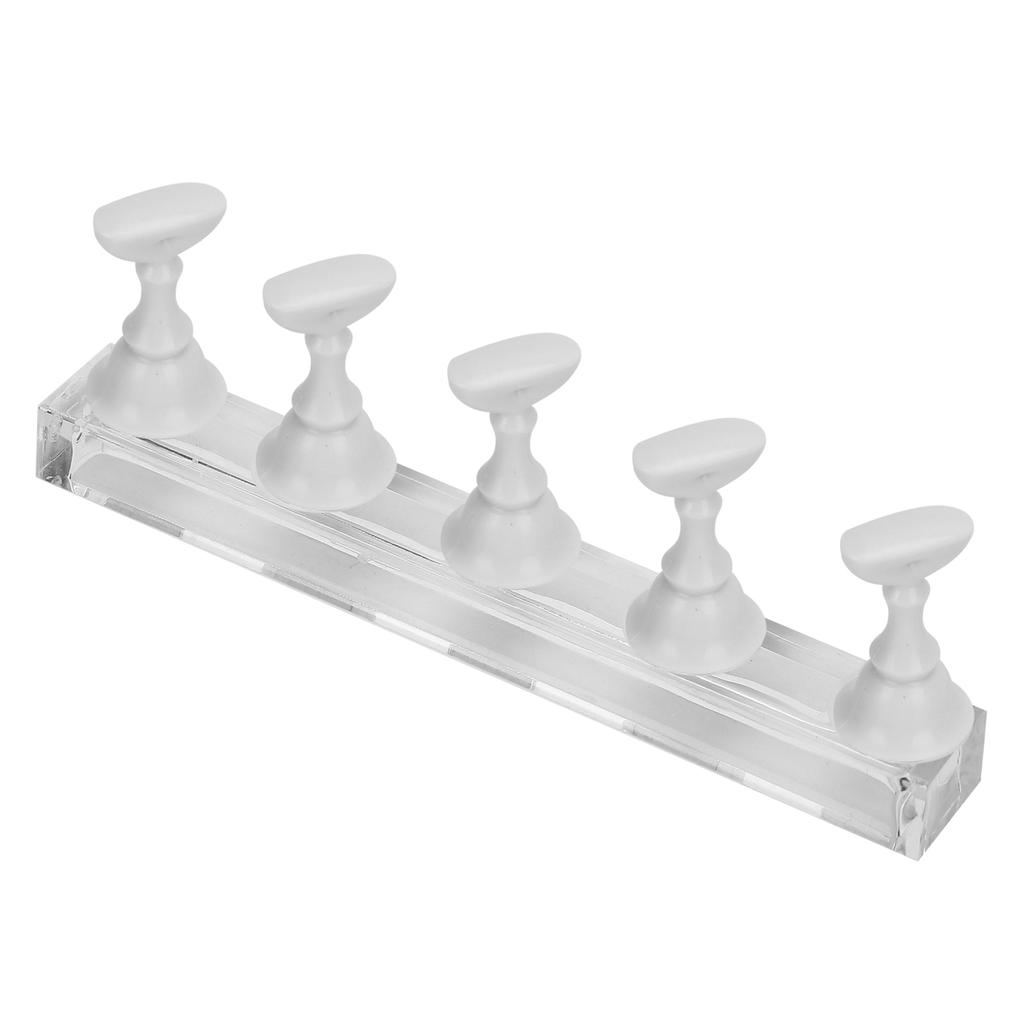 Nail Art Display Practice Stand Magnetic Nail Fingernail Tip Holder Manicure Set Tool