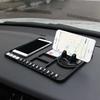 Tappetino Multifunzione Antiscivolo per Cruscotto Porta Telefono e Porta Numero di Parcheggio